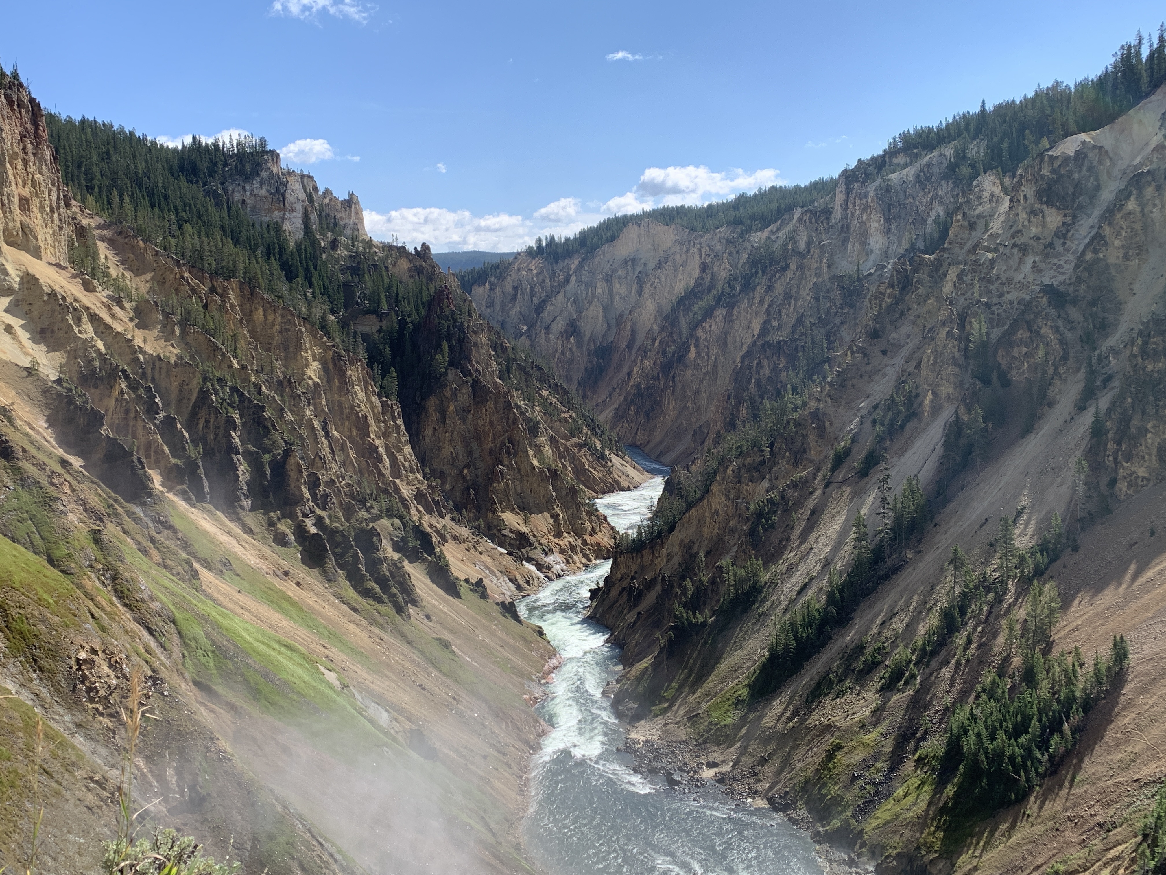Thermal basin at Yellowstone National Park